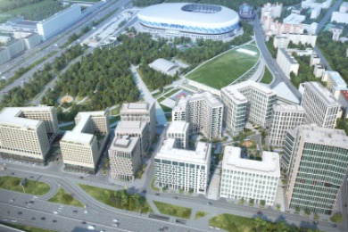 Организация «Эталон» начала эксплуатацию офисных помещений «ВТБ Арена Парк»